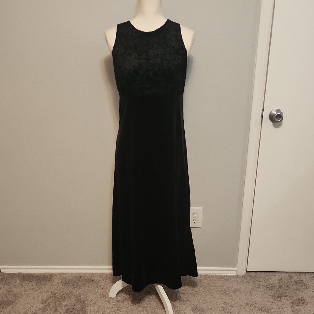 Black Halter Sheath Maxi Dress for Cocktail
